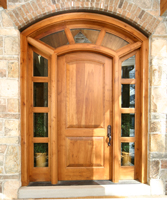 Custom Doors The look of your entry door defines the personality of your home  Standard and custom designs  Exterior and interior doors  True mortise and tenon construction  Specialty protective finishes (staining, glazing and distressing)  Free estimates        See our gallery for more photos of custom doors!